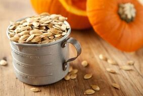 Pumpkin seeds to clean the body of the parasites