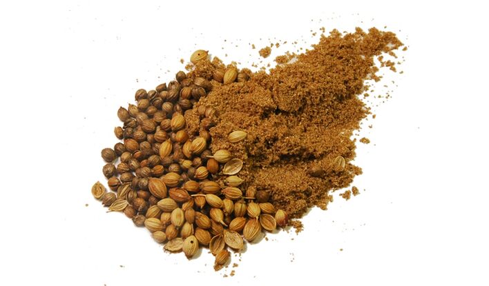 Coriander seed powder is an effective tool against parasites